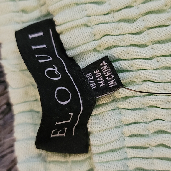 Eloquii Smocked Front Mini Day Dress - Picture 8 of 13